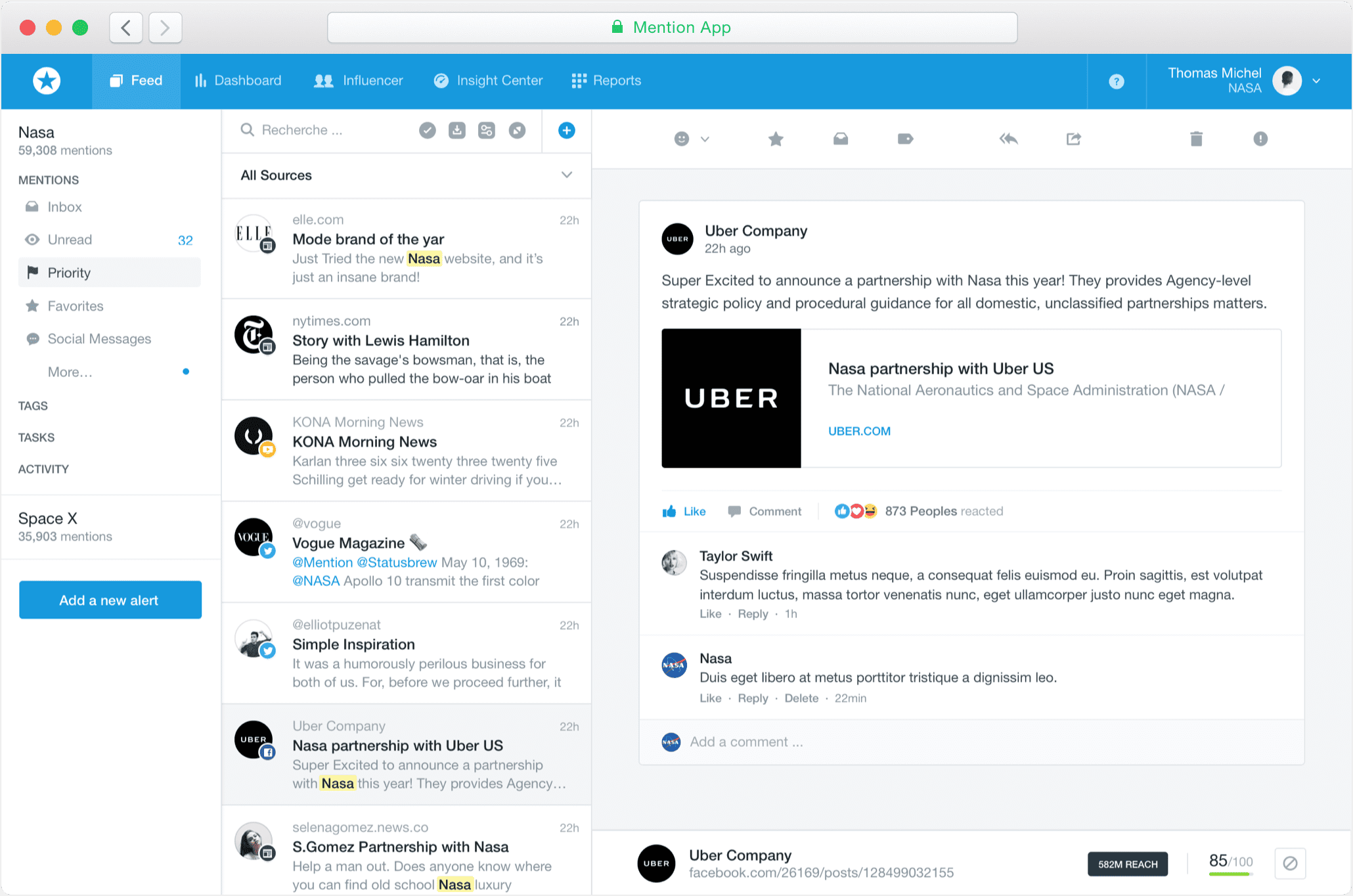 Mention - Screenshot 3