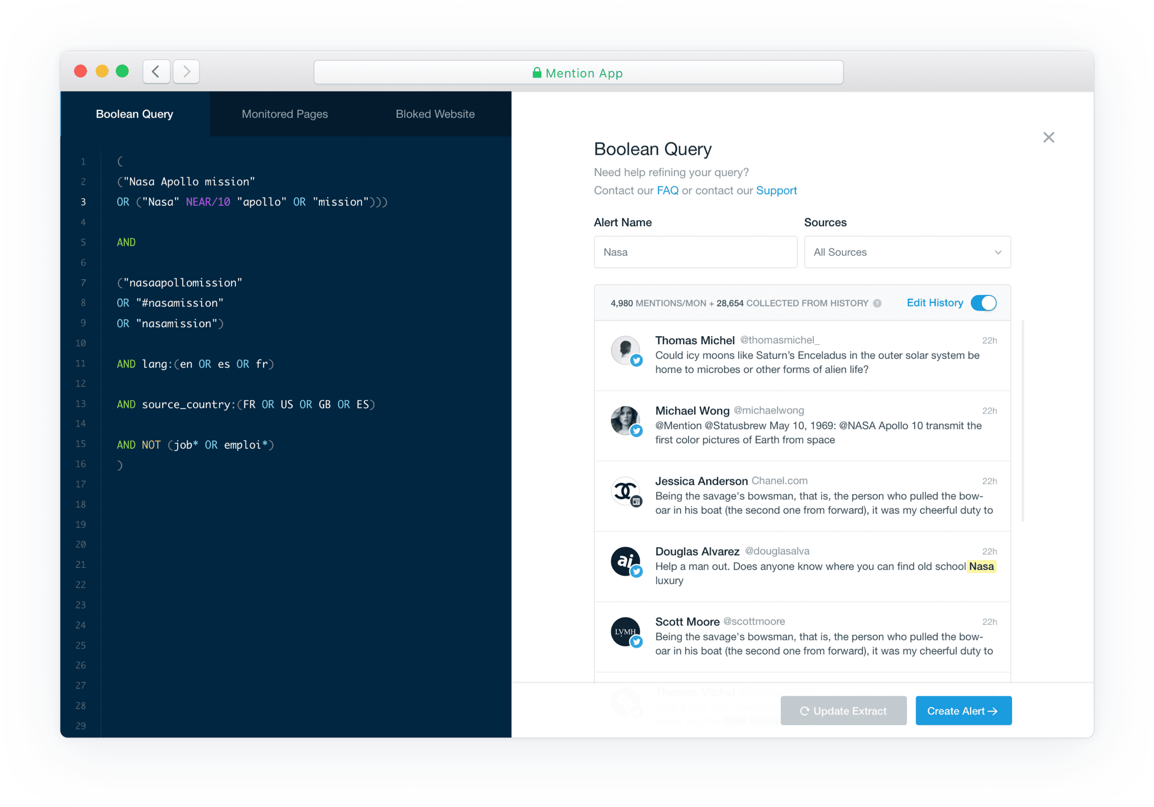 Mention - Screenshot 4