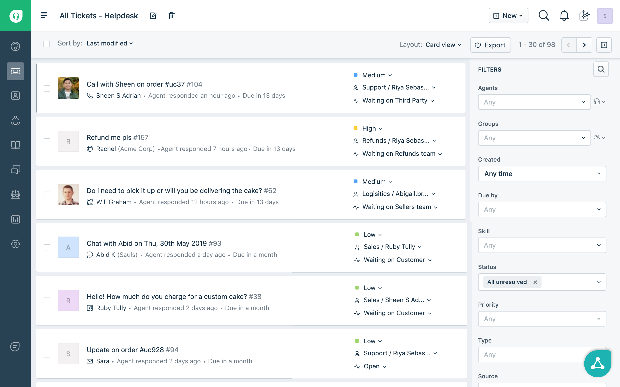 Freshdesk-Omnichannel ticketing