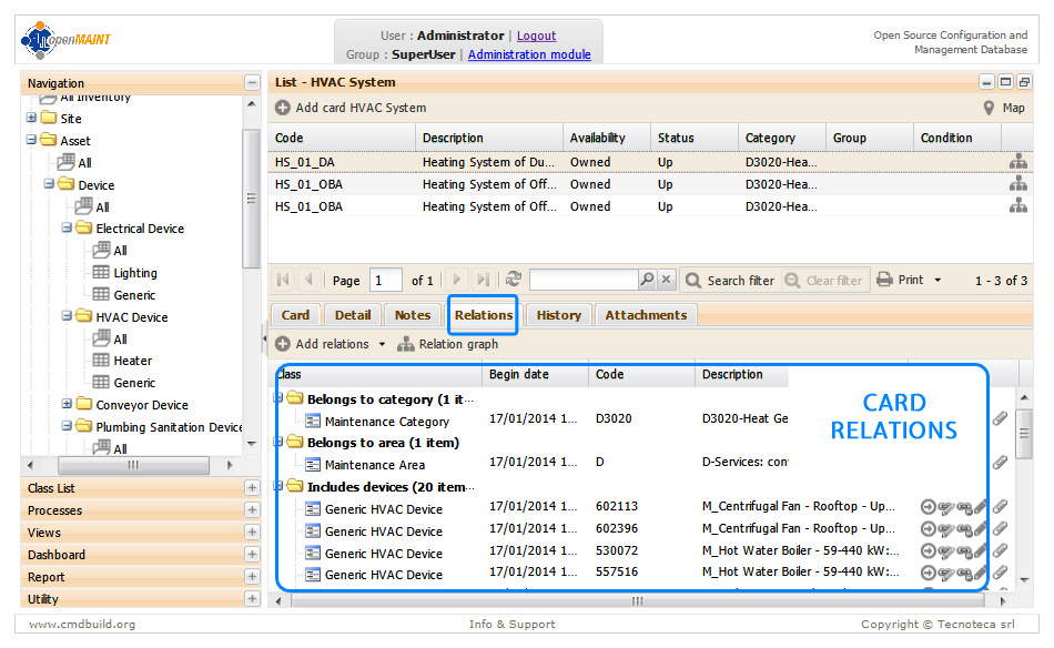 openMAINT - openMAINT-Schermate-4