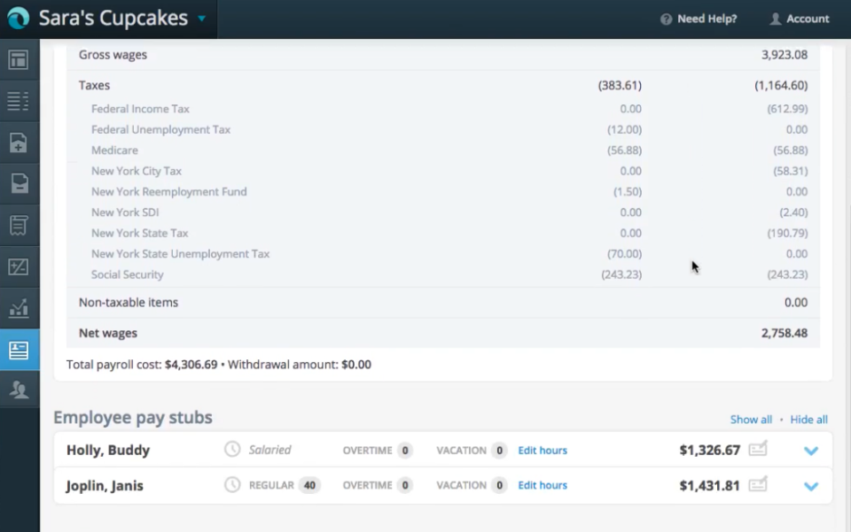 Payroll da Wave-screenshot-2