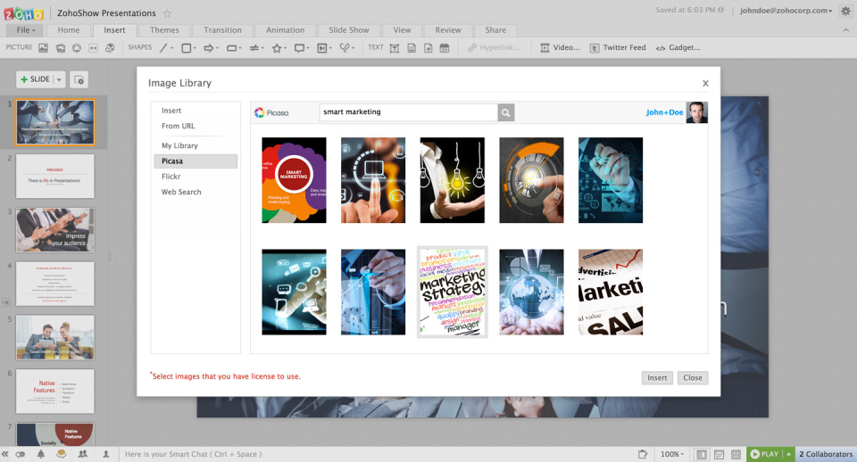 Zoho Show-screenshot-3