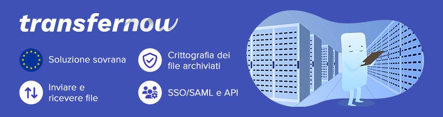 Transfernow: Opinioni e guida al software di invio di grossi file