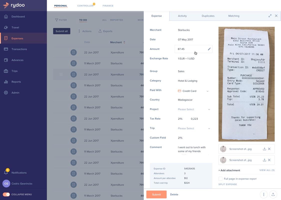 Rydoo - Screenshot 2