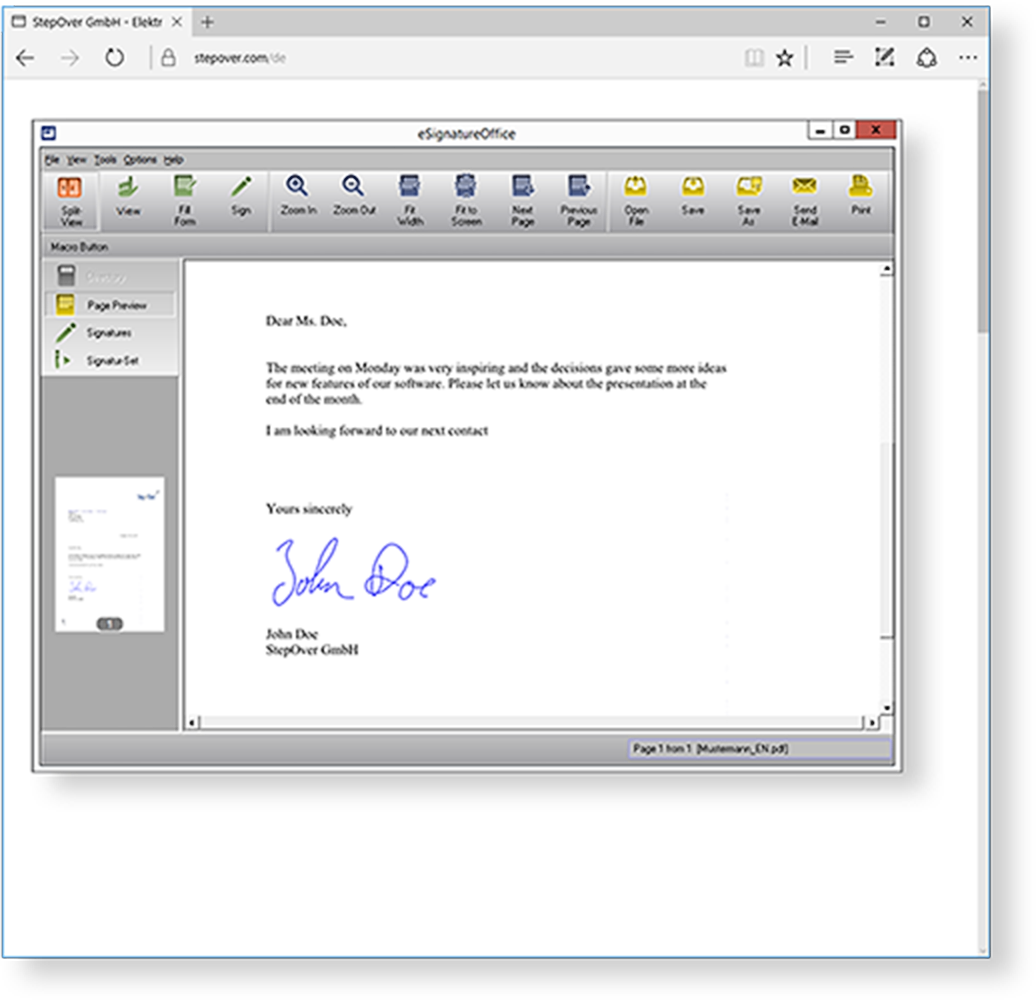 eSignatureOffice - Screenshot 6