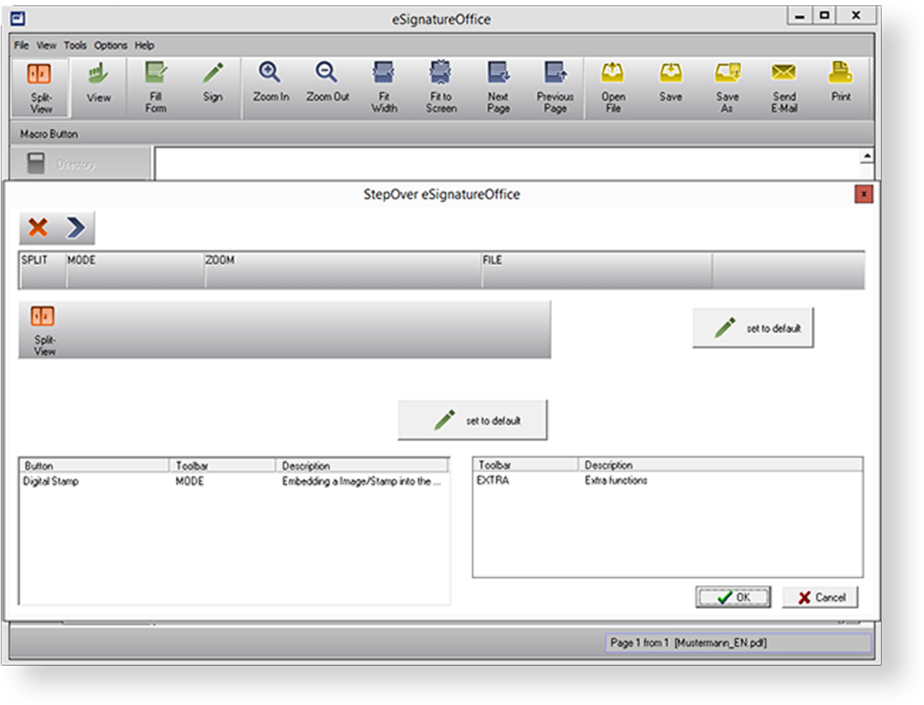eSignatureOffice - Screenshot 2