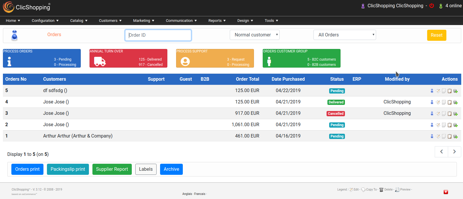 ClicShopping - Screenshot 4