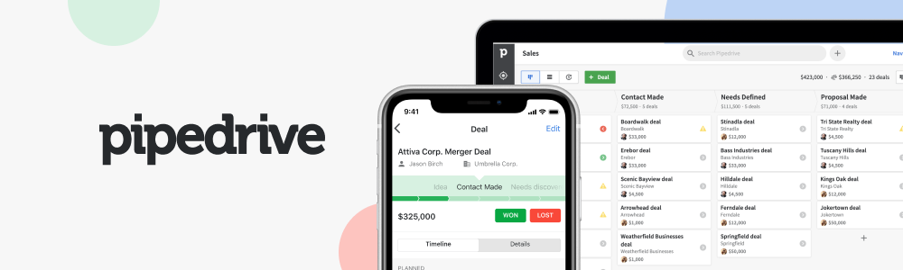 Recensioni Pipedrive: CRM commerciale e pipe management - Appvizer