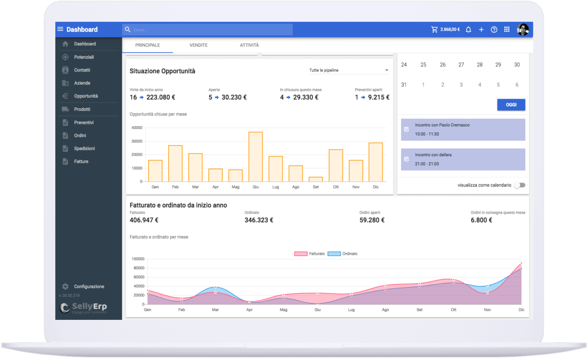 Selly Erp - Gestione clienti con Selly Erp Selly Erp - Gestione clienti con Selly Erp