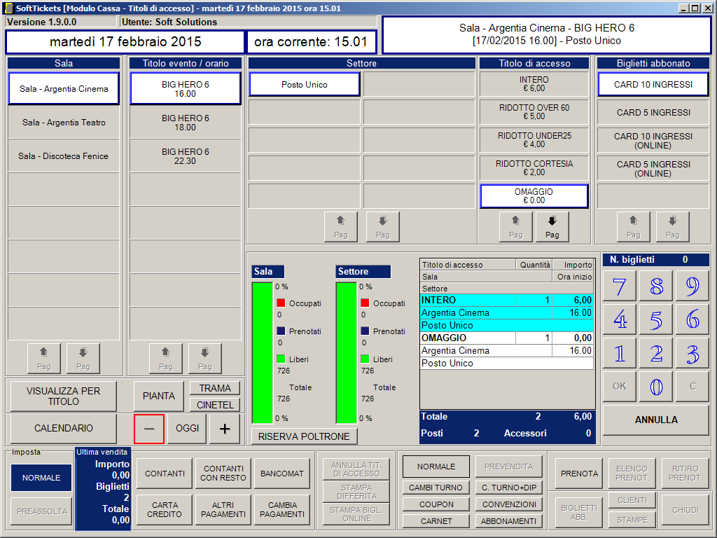 Recensioni SoftTickets: Soluzione per la biglietteria automatizzata - Appvizer