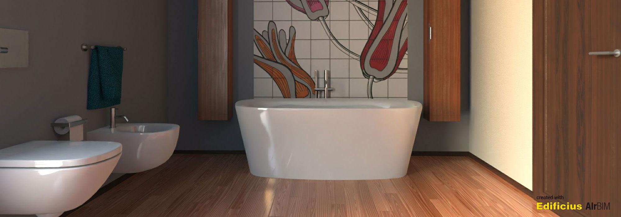 Edificius - Render bagno