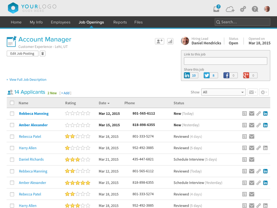 BambooHR - BambooHR-screenshot-0 BambooHR - BambooHR-screenshot-0