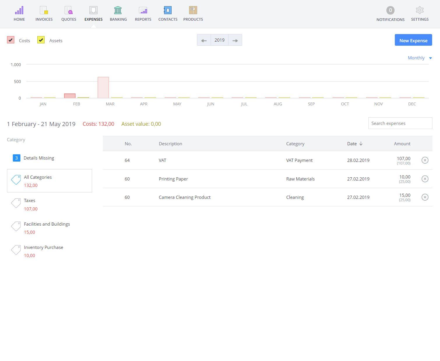 Debitoor - Screenshot 3